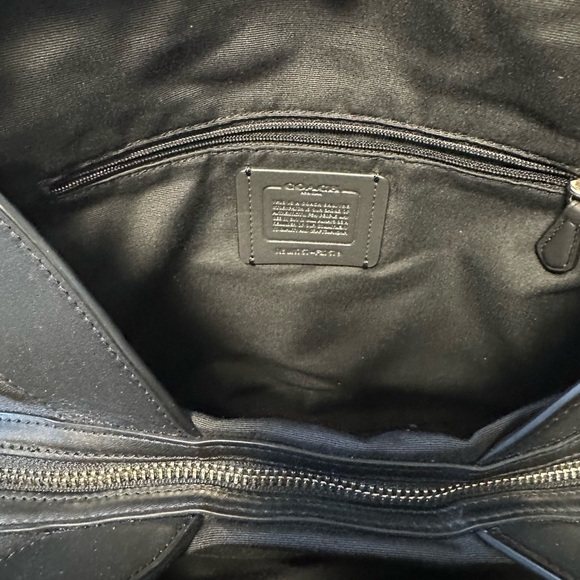 Coach Black and Gray Women's Bag - Picture 7 of 8